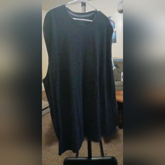 Athletic Works Mens Black Muscle Tee 4xl. A-31 - Picture 1 of 3